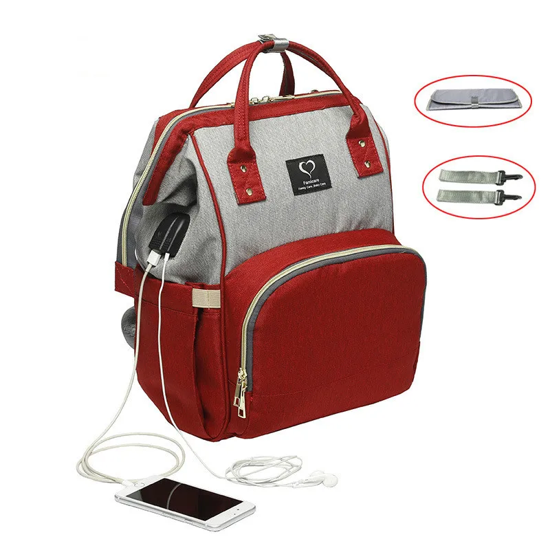 

Mummy Bag Multi-functional Fashion Mother And Baby BAG Baby Outdoor Portable Backpack Storage BAG DIAPER BAG