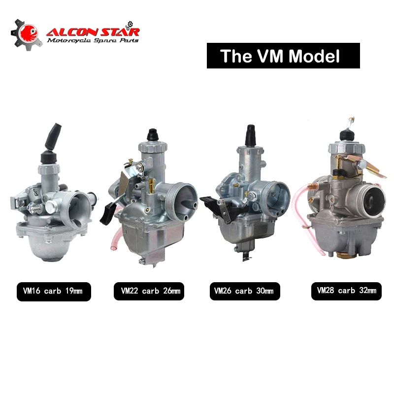 Карбюратор Alconstar- Mikuni VM16 19 мм VM22 26 VM26 30 VM28 32 для мотоциклов 110-250 куб. См | Автомобили
