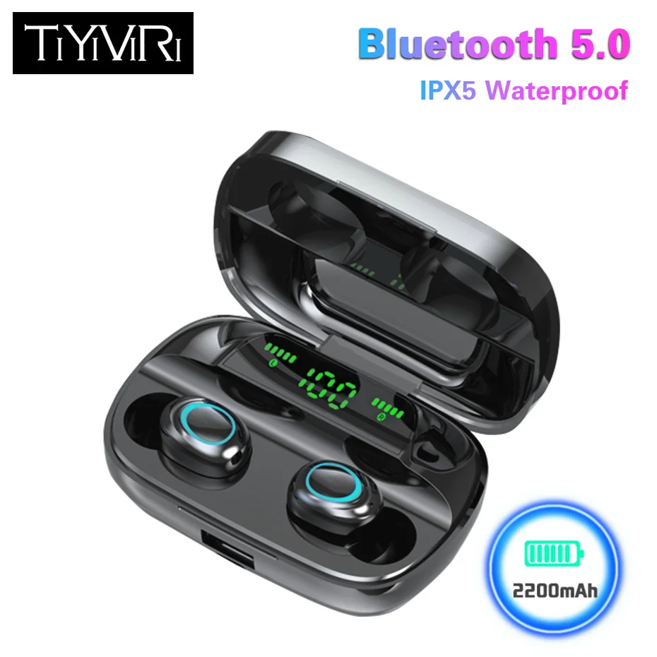 TiYiViRi магнитные беспроводные наушники Bluetooth вкладыши с шумоподавлением