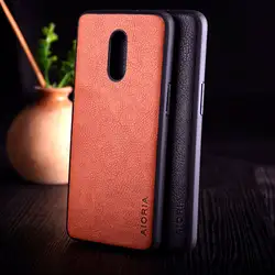 Чехол для телефона Oneplus 7 7 pro funda роскошный винтажный кожаный чехол личи кожаный силикон для Oneplus 7 7 pro Чехол coque capa