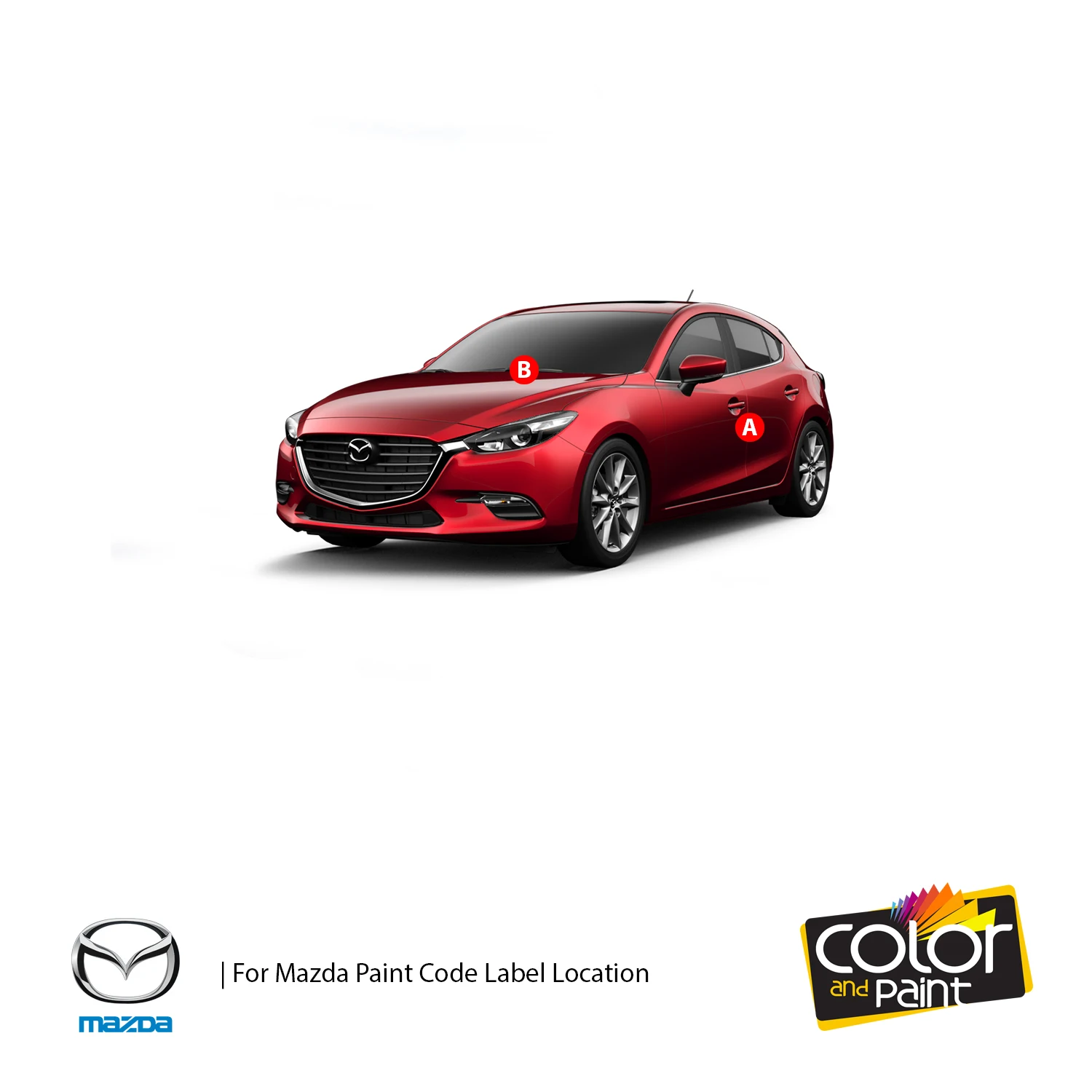 Color And Paint For Mazda Automotive Touch Up Paint Soul Red Met 41v Paint Scratch Repair Exact Match Aliexpress