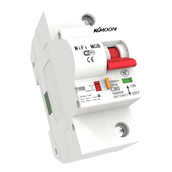 

WiFi Intelligent Circuit Breaker with Energy Monitoring and Meter Function Works with Alexa and Google Home Circuit Breaker