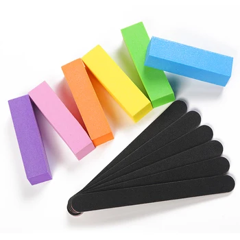 

KOSKOE 1/5/10 Pcs Colorful Sanding Sponge Nail Buffers Files Block Grinding Polishing Nail Files Nail Art Polishing Tools