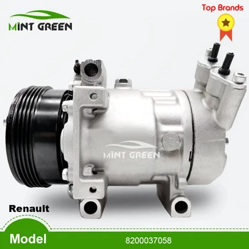 

For Auto AC A/C Compressor 4PK 12V for car RENAULT CLIO II 1.2L 2003 part no 8200037058
