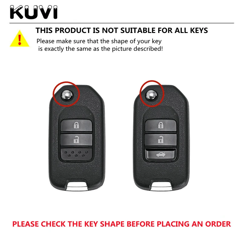 Car Key Case Shell Cover Plating TPU Car Key Case Shell Cover Fob For Honda Civic HRV CRV XRV CR-V Crider Odyssey Pilot Fit Accord Protector Accessories
