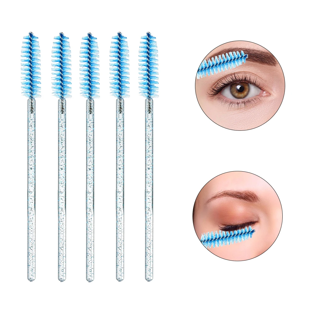 Reusable Eyelash Brush With Separate Tube Disposable Eyelash Brush for
