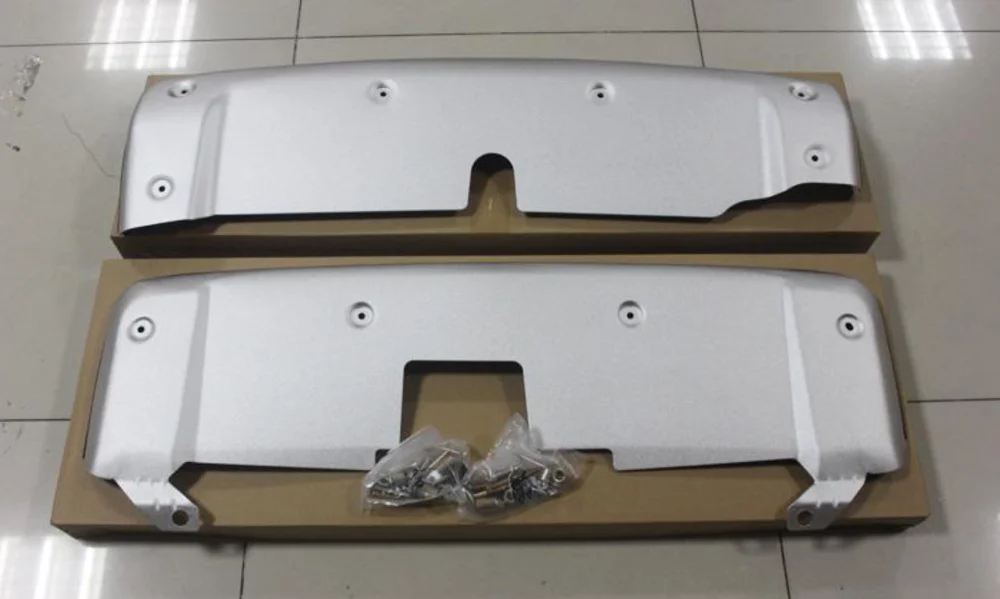 2 шт. Подходит для Honda CRV CR-V 2007 2008 2009 Алюминиевый Сплав передний и задний бампер направляющая пластина автомобильный Стайлинг