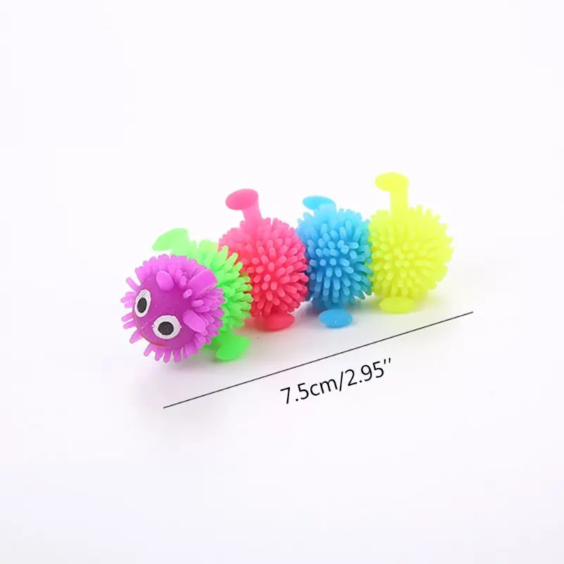 Забавная игрушка для кошек, игрушечная гусеница, резиновый щенок, аккуратная домашняя жевательная игрушка, PXPC