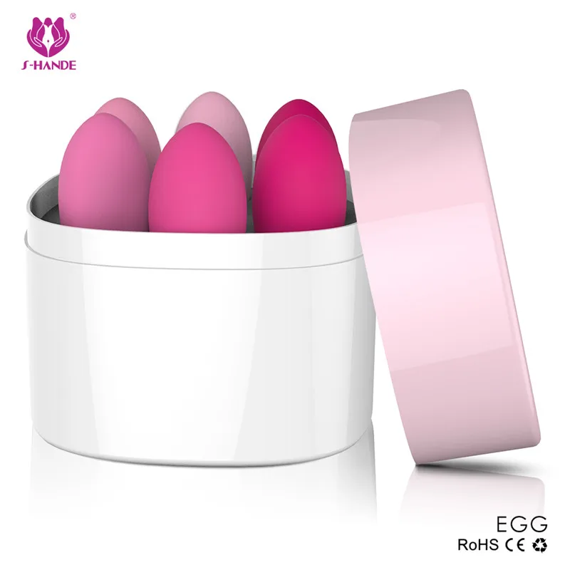Smart Kegel Ball Vibrator Vaginal Dumbbells Kegel Ben Wa Ball Vaginal Tight Exercise Sex Products for Women 6pcs/set