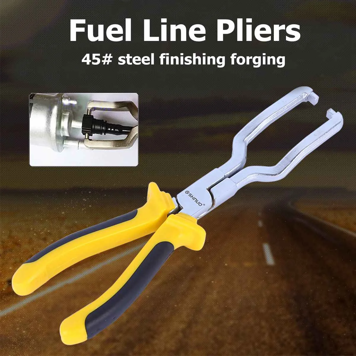 Fuel Filter Line Petrol Clip Pipe Hose Release Disconnect Removal Plier Tool CL 