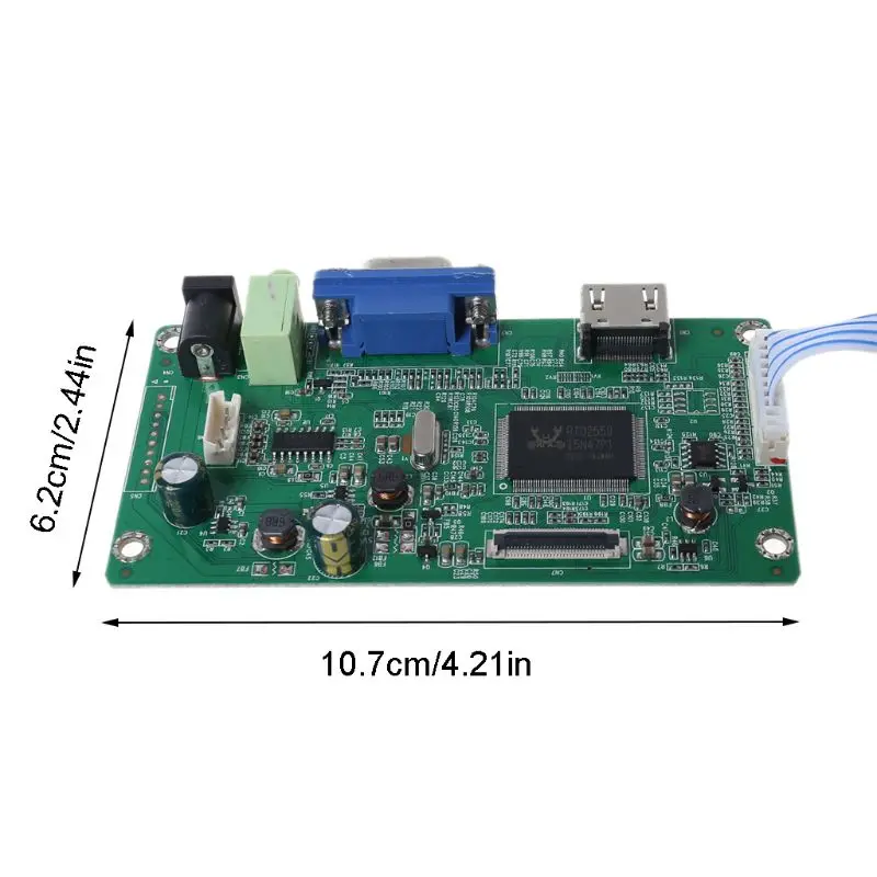 Плата контроллера HdMI VGA Lcd для 11 6 &quot13 3&quot 14 &quot15 6&quot 17 3 &quotN116HSE экран EDP D08A|Пульты ДУ|