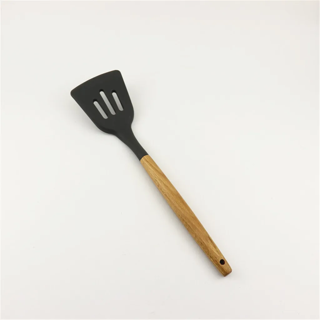 Kitchen Cooking Utensils Set of 6 Pieces Premium Heat Resistant Non-stick Handle Baking Kitchen Tools Set Cooking Utensils#45