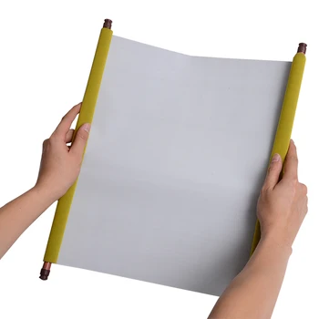 

Reusable Magic Water Writing Cloth Washable Reel Thicken Notebook Pratice Painting Scroll for Ink Practicing Chinese Calligraphy
