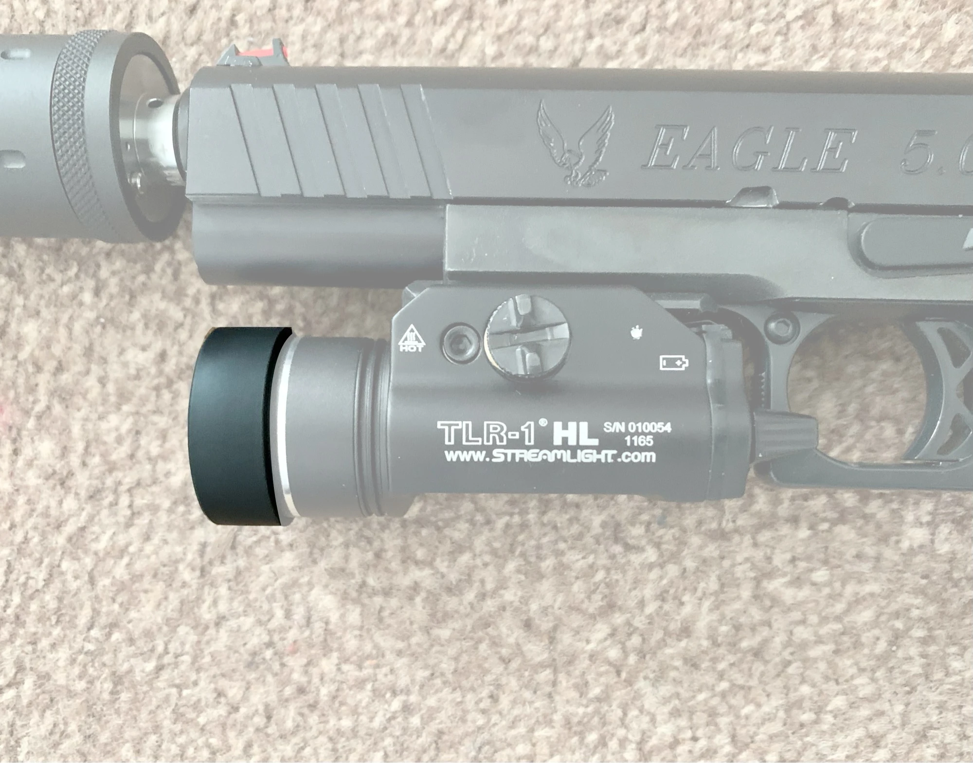 Tactical M300 M600 X300 X300V Protector MRO Hunting Weapon light LED Flashlight AD Custom Lens Guard For 26MM 28MM 30MM 38MM | Спорт и