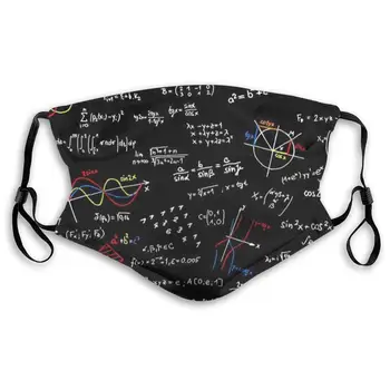 

LAURA FERGUSON Half Face Mask with Filter Dust-Proof Unisex Tactical Winter Face Cover for Running Math