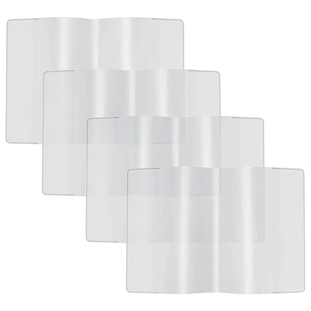 10 Porta Green Pass Trasparenti - Custodie Impermeabili 10,5x15,5 Cm Per Certificati