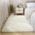 Thick Fluffy Carpets For Living Room Decor Bedside Rug Warm Plush Floor Mats Children's Room Play Mats Silkly Furry Carpet Grey 17