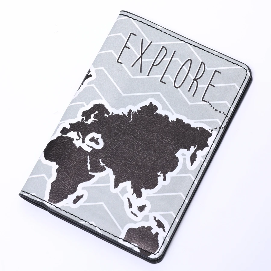 

Leisure Passport Cover Card Case Women Men Travel Credit Card Holder Travel ID&Document Passport Holder CH08A