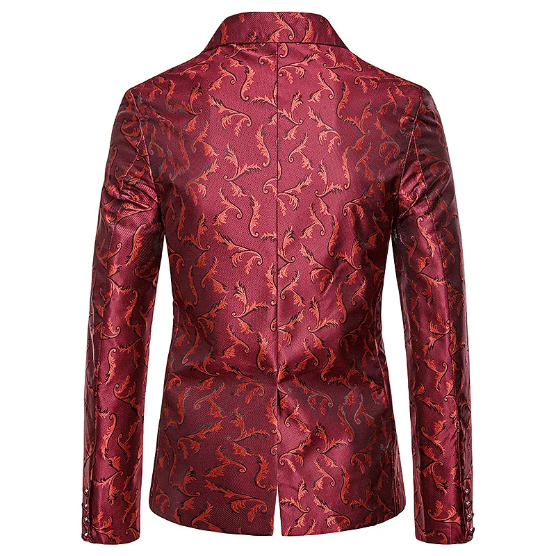 Red Suit Man,Silver Suit Jacket Man,Men's Jacket,Men's Clothes,Men's Suit Man,Men Suit Jacket Longqibao Men Men Leisure Suits