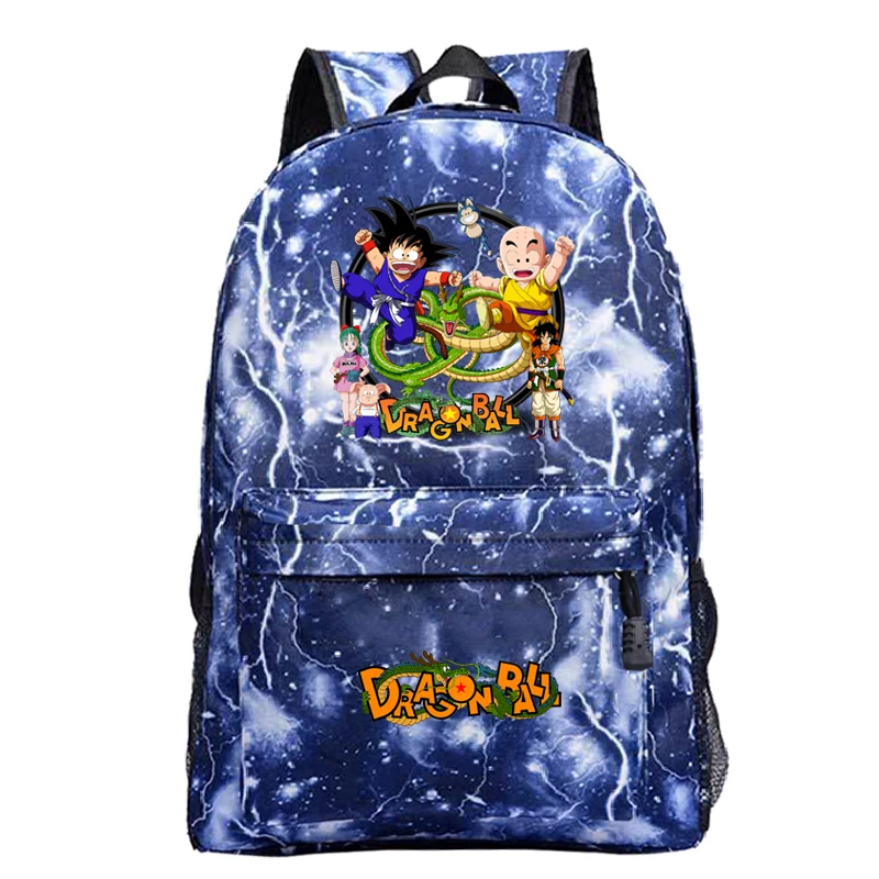 Рюкзак Mochila Dragon Ball, ультра-Instinct Goku Z Vegeta, супер Saiyain, повседневные школьные сумки для маленьких мальчиков и девочек, подростков, Bolsa - Цвет: 5
