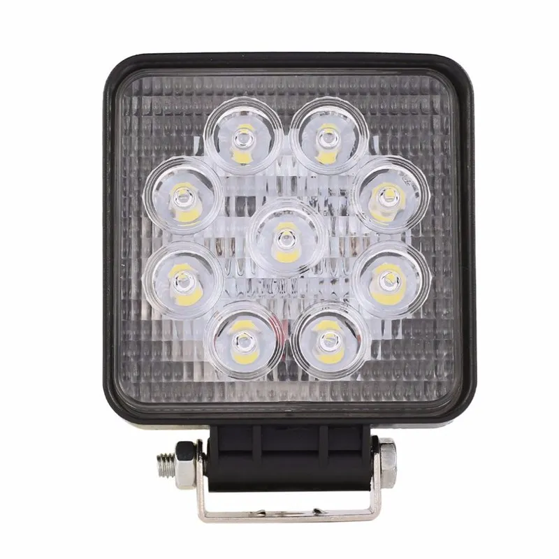 NEW-27W 9 x 3W Square LED Work Light Truck Lamp Camping Boat 12V 24V 6000K FLOOD Lamps | Автомобили и мотоциклы