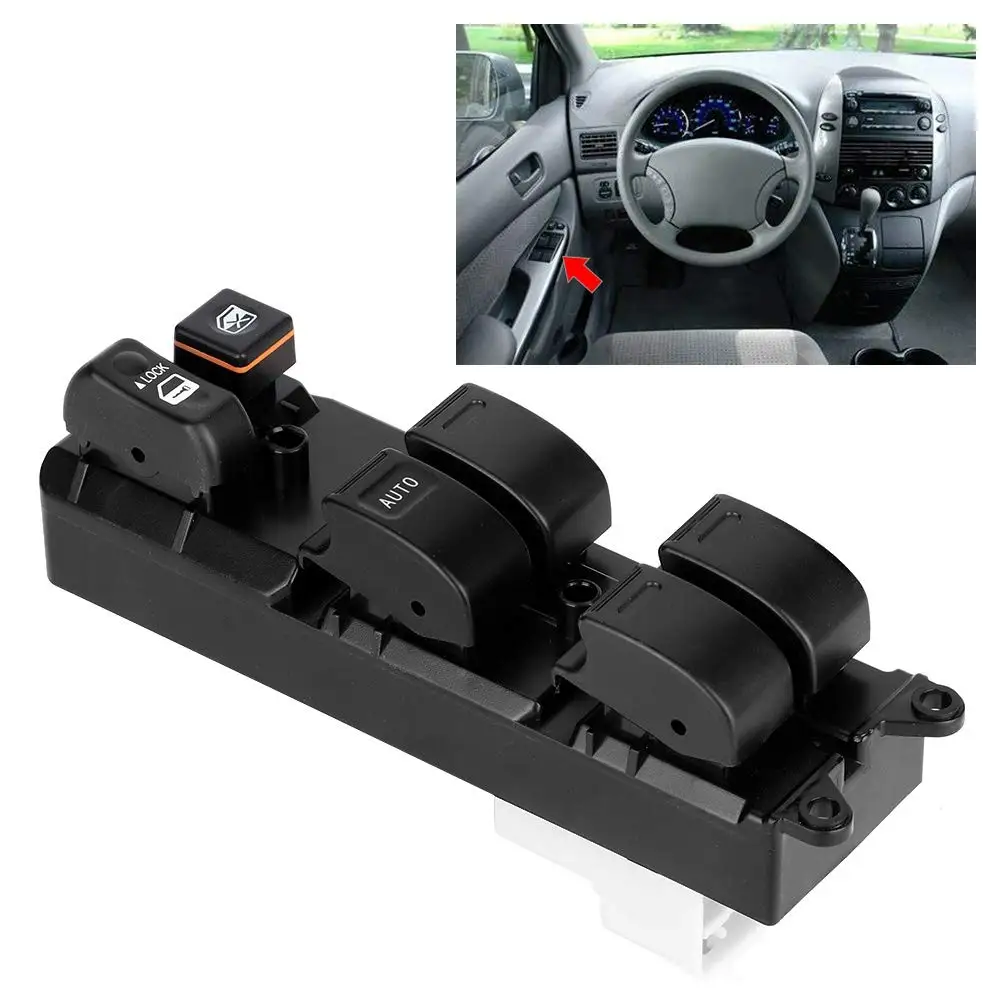 

Electric Power Master Window Control Switch Panel for Toyota RAV4 Camry Sienna Corolla 84820AA070 84820AE012 84820-12480