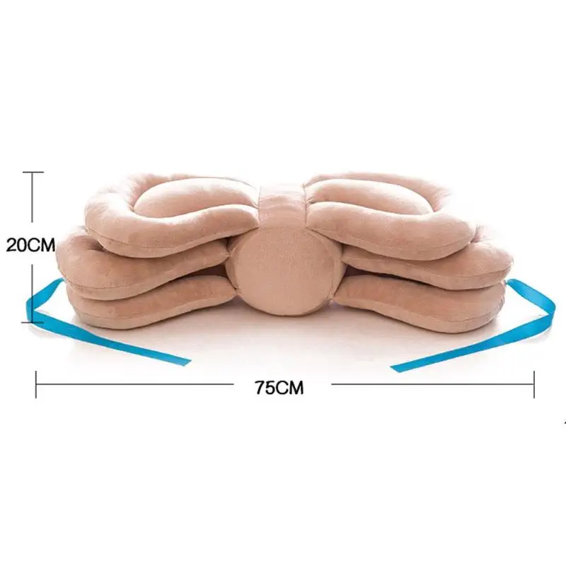 Многофункциональные подушки для грудного вскармливания; Высококачественная простая удобная мягкая регулируемая подушка для кормления новорожденных - Цвет: Цвет: желтый