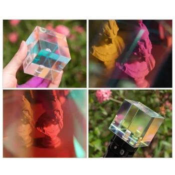 

Photography Prism with 1/4'' Vlogger Photography Crystal Ball Optical Glass Magic Photo Ball Photography Studio Accessories