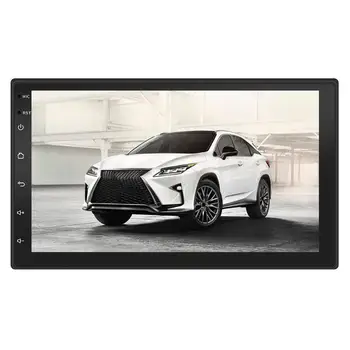 

SWM 7" 2 Din Touch Screen Car MP5 Player Bluetooth WiFi Stereo FM Radio USB/TF GPS Bluetooth Radio Head Unit Drive Speed Display