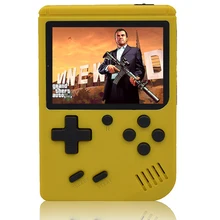Vídeo game console suporte tv conexão 400 retro jogos embutidos em dois jogadores gamepad presentes jogo portátil playerfor crianças