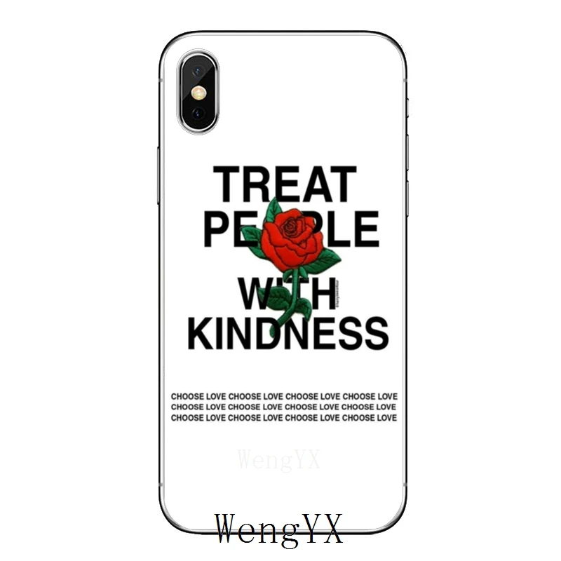 Мягкий чехол Harry Styles» относиться к людям с доброте для samsung Galaxy J8 J7 J5 премьер-профессионал J3 A3 A5 A7 - Цвет: With-Kindness-A-14