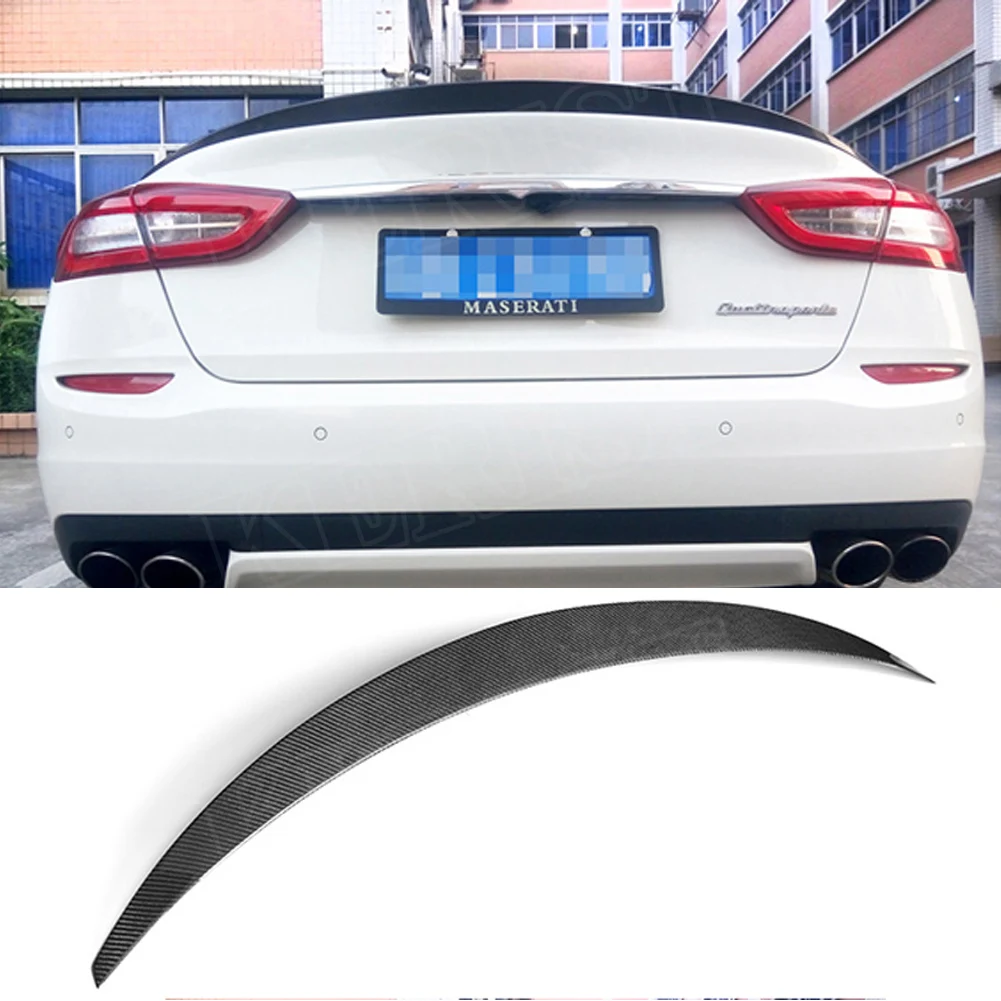 Задний спойлер из углеродного волокна для Maserati Quattroporte 2013-2018 | Автомобили и