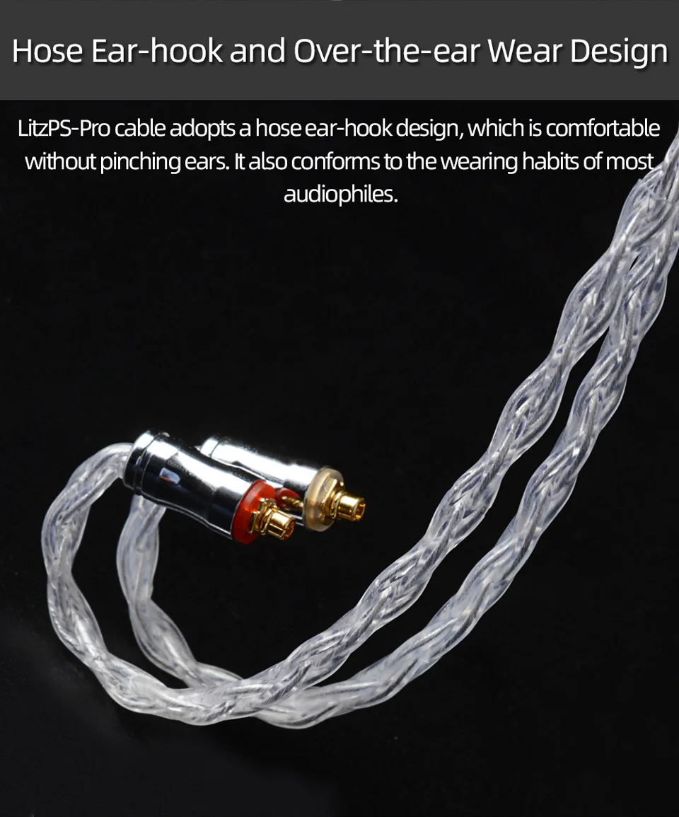 4.4mm mmcx nx7 qdc 0.78 2pin para ciem mk3 ST-10s lz a7