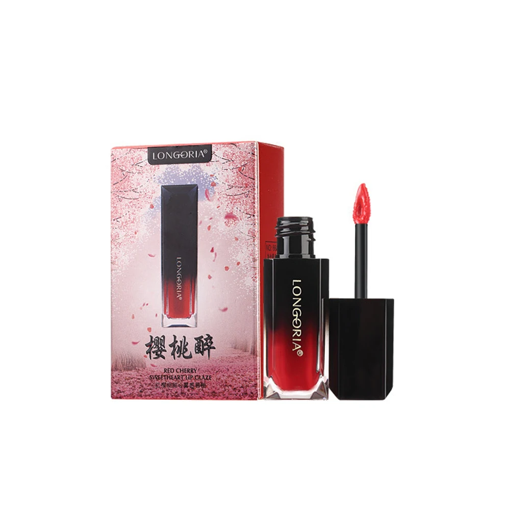 LISM Cherry увлажняет матовый блеск для губ стойкий водонепроницаемый сексуальный блеск для губ, жидкая помада для губ глазурь Косметика для макияжа