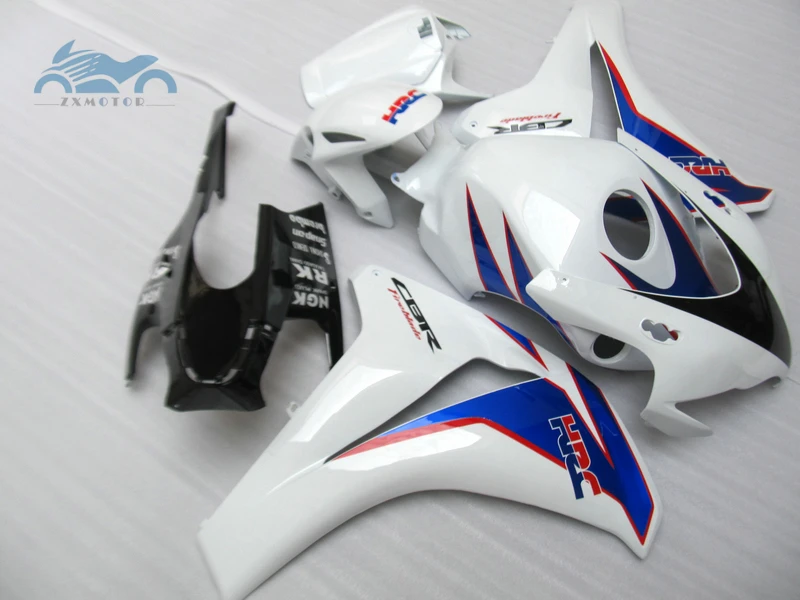 Индивидуальные Инъекции обтекатель комплект Подходит для Honda CBR1000RR 2008-2011 CBR 1000RR 08-11 ABS пластик обтекатель наборы синий белый KQ012