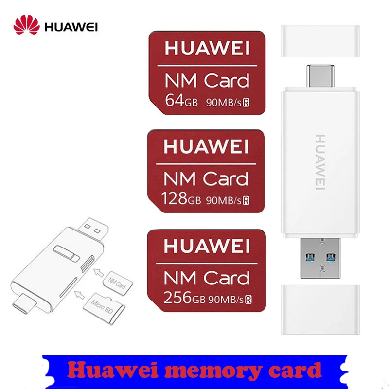 99 new, no retail box,Huawei TF card reader HuaWei P40mate20/30/40Pro  huawei NM combination SD memory card original storage card