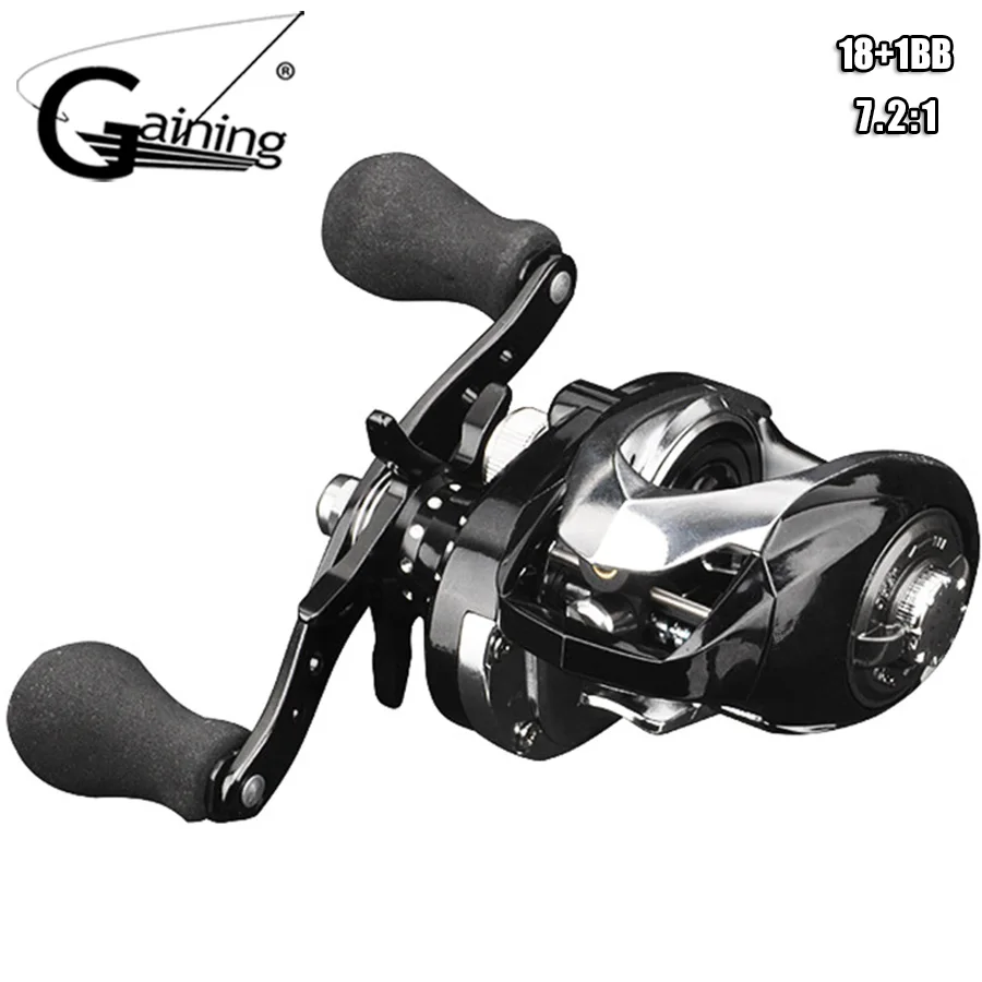 Рыболовная катушка для заброса приманки передаточное число 7 2: 1 левая и правая