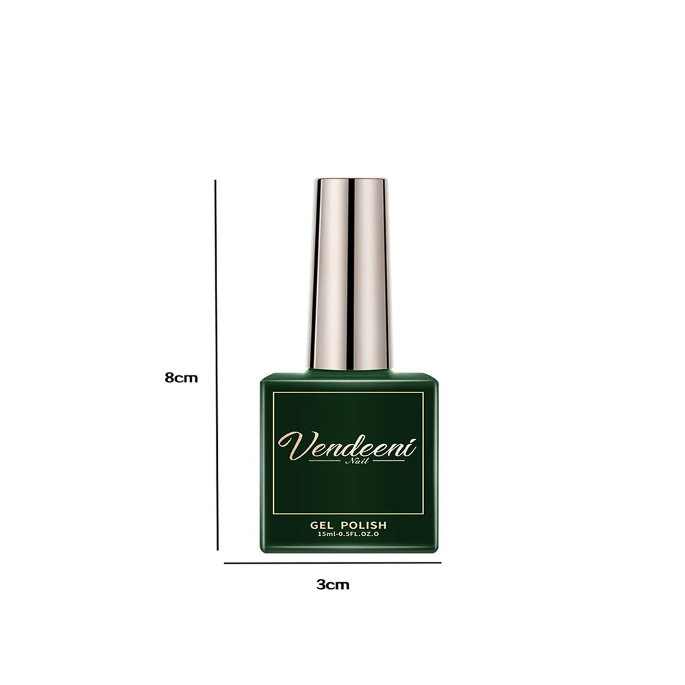 VDN 15ml 달걀 껍질 젤 매니큐어 메추라기 달걀 효과 UV 네일 젤 광택 특수 블랙 소재 클리어 젤 래커 모든 색상베이스