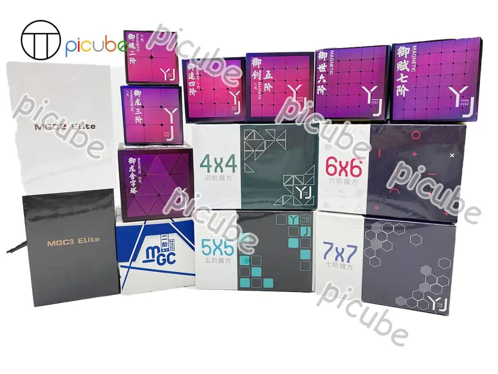 [Picube] куб yongjun YJ MGC серии YuPo YuLong YuSu YuChuang woo YuFu 3x3 2x2 4x4 5x5 6x6 7x7 Магнитные Головоломки