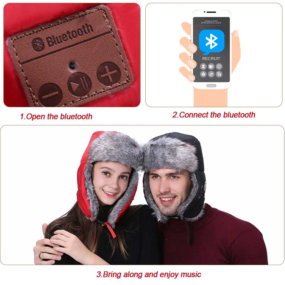 Bluetooth зимняя охотничья шапка Bluetooth охотничья Беспроводная шапка с наушниками зимняя шапка с пультом управления охотничья шляпа для улицы