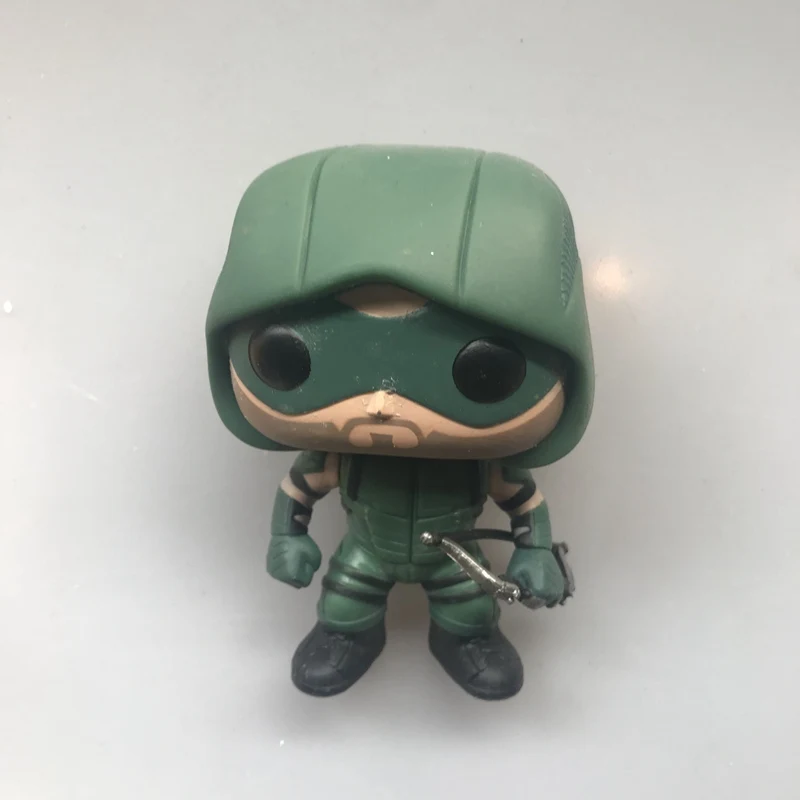 Funko pop Secondhand DC: Зеленая Стрела черная канарская Виниловая фигурка Коллекционная модель свободная игрушка без коробки