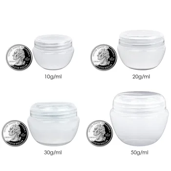 

50PCS lining container jar for whitening jars for oils, emollients, creams, cosmetics, etc.