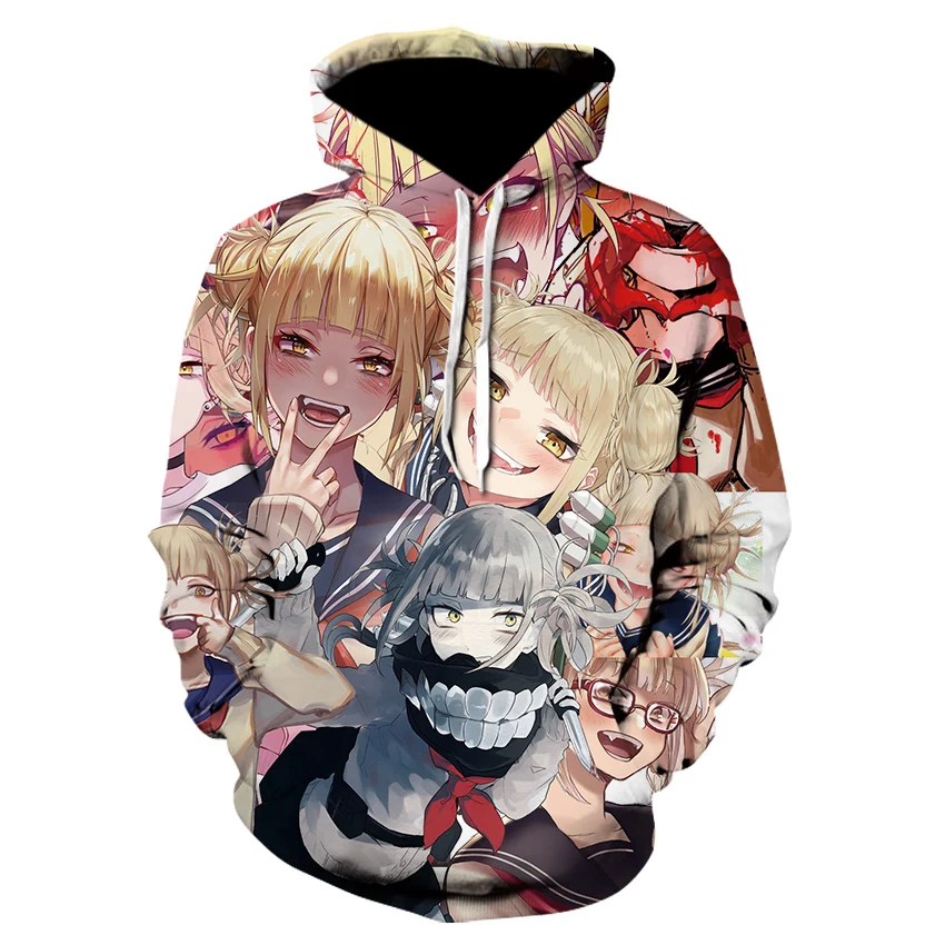 Толстовка Ahegao мужская с 3D принтом повседневный свитшот капюшоном тренировочный