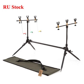 

Lixada Fishing Tools Adjustable Retractable Carp Fishing Rod Pod Stand Holder Fishing Pole Pod Stand Fishing Tackle Accessory