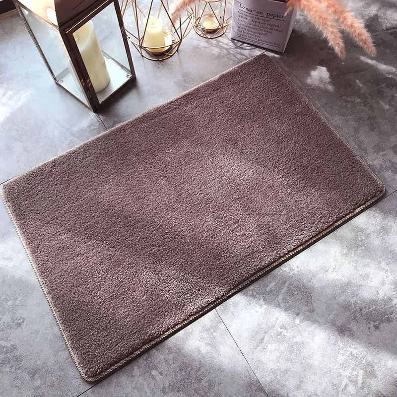 Ванная комната туалет абсорбент, проданы нащего завода дверной коврик для двери в спальню, на кухню коврик сплошной цвет коврик для ванной комнаты