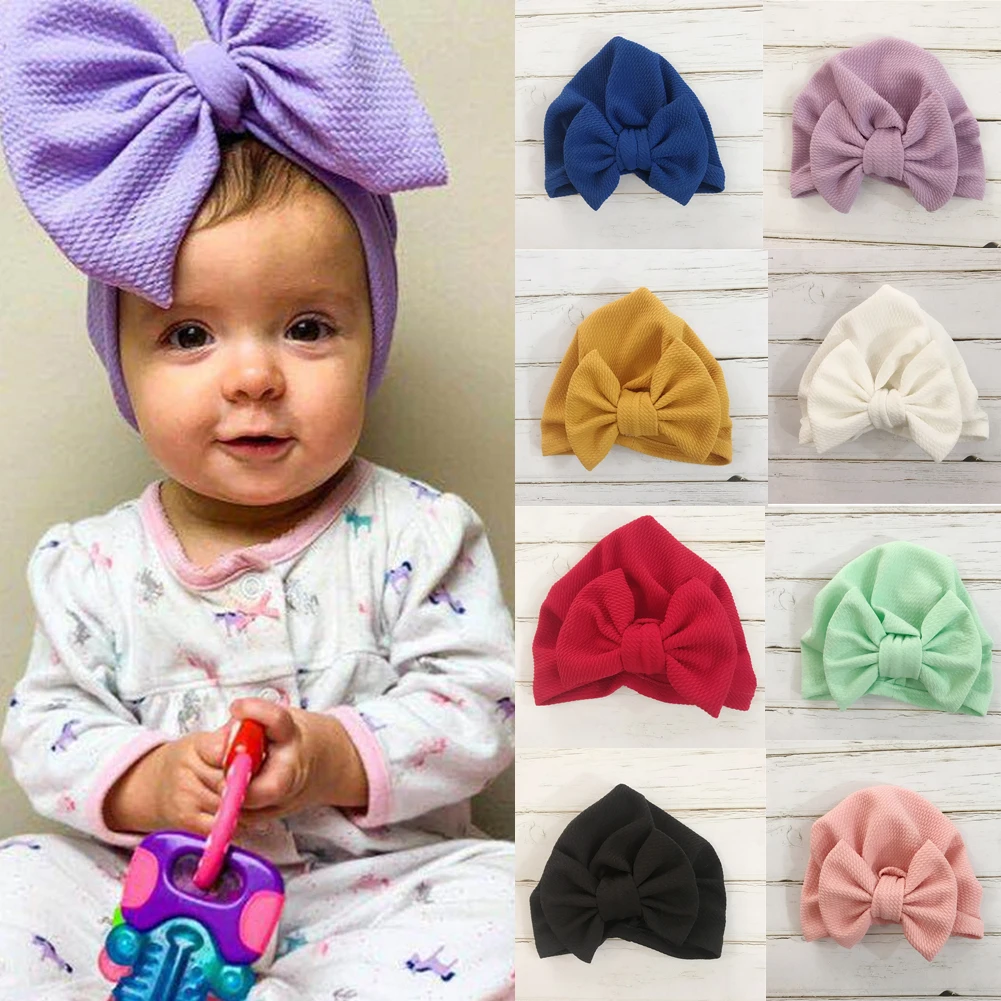 baby bow hat newborn