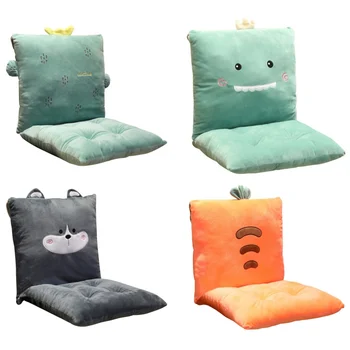 

Cartoon Siamese Cushion Office Chair Cushions Detachable Home Seat Cushion Pillow Cute Seat Cushion Siamese Chair Pads For Home