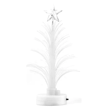 

Colorful LED Fiber Optic Nightlight Decoration Light Lamp Mini Christmas Tree