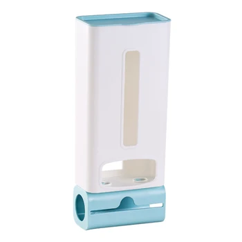 

Dispenser Paper Towel Pull Rack Detachable Plastic Carrier Home Kitchen Self Wall Mounted Garbage Bag Storage Box