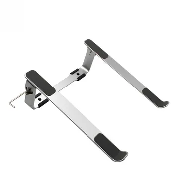 

Portable Aluminum Alloy Metal Laptop Stand Portable Base Notebook Stand Holder For Notebook Non-slip Computer Cooling Bracket
